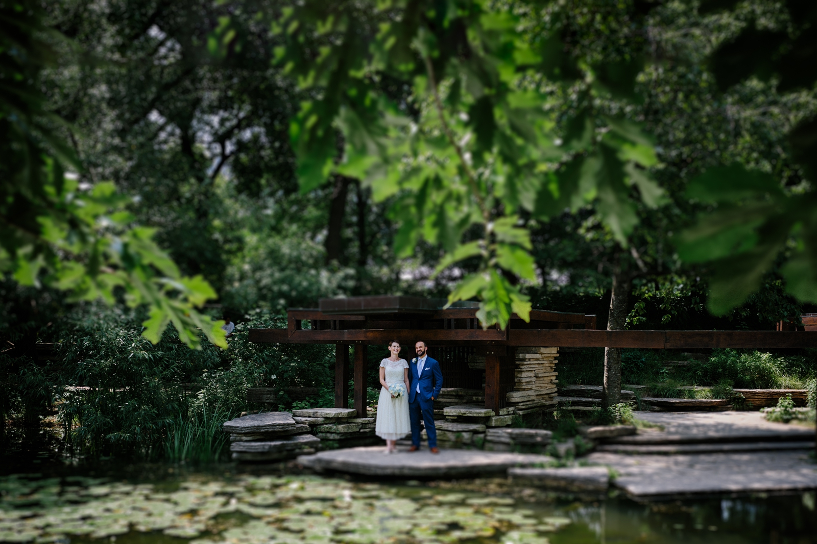 elopement | alfred caldwell lily pool wedding | lisa kathan photography