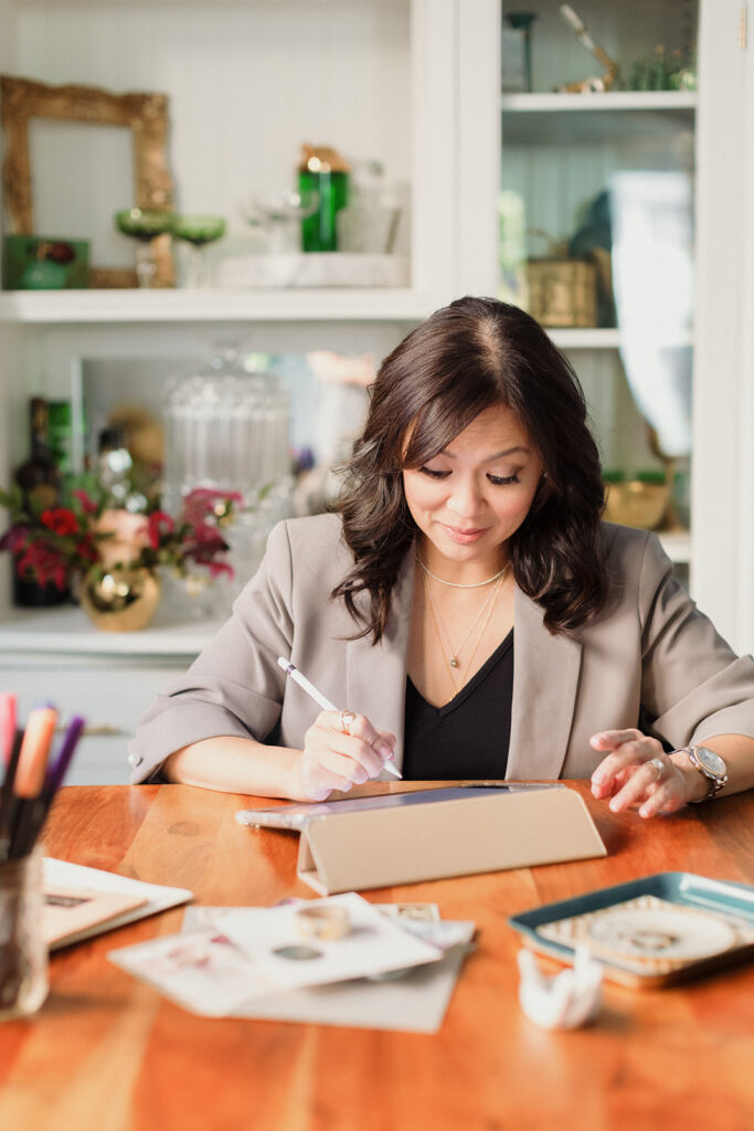 branding photography Chicago wedding calligrapher
