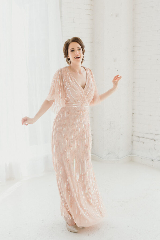brand personality brand visuals client appeal brand photography Chicago
harpist