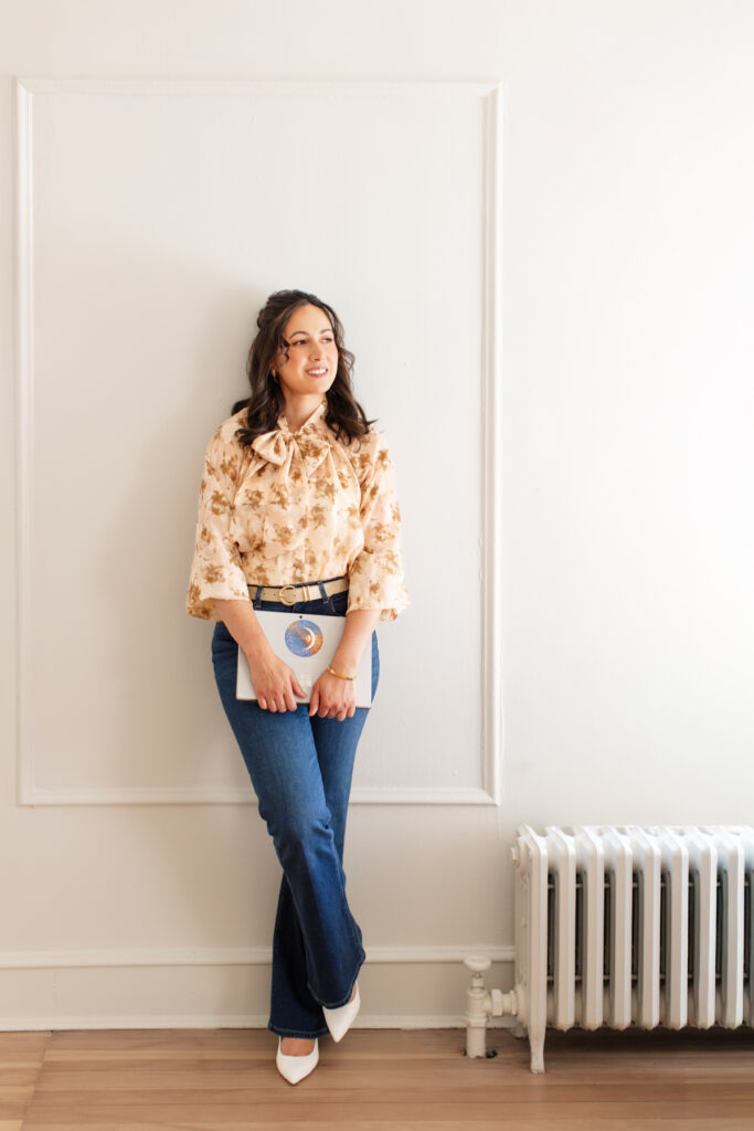 women tech business transformation coach brand photography Chicago
