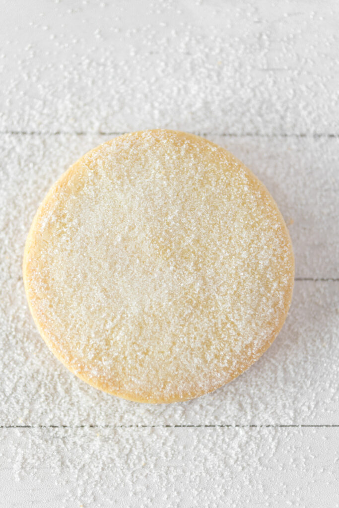 product photography detail shot of cookies texture and sugar