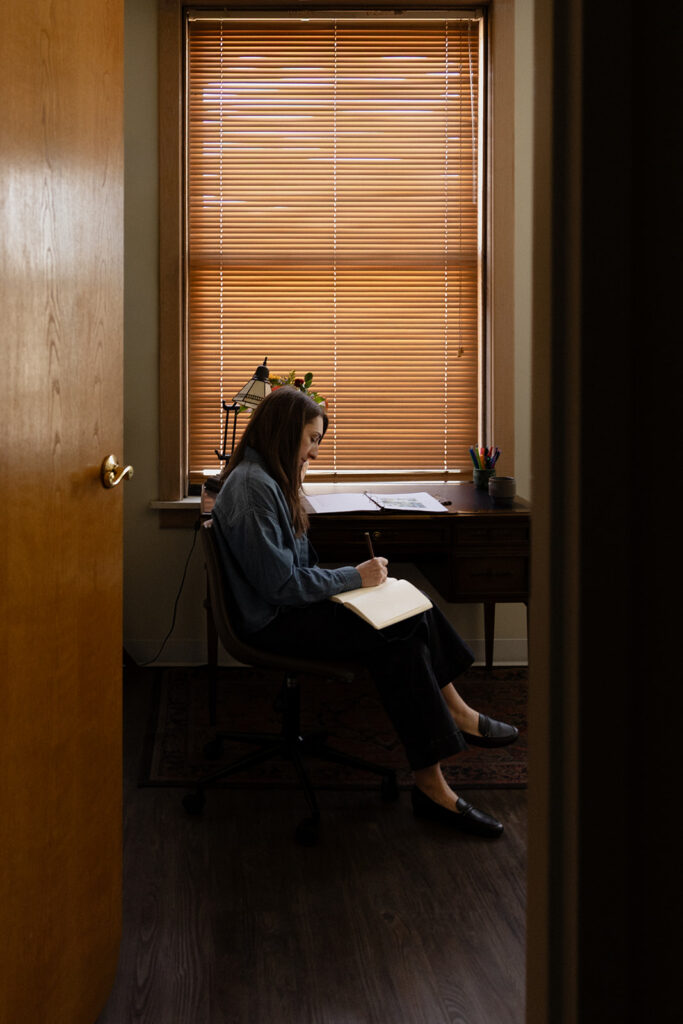 Approachable brand photos for a Chicago mental health therapist
